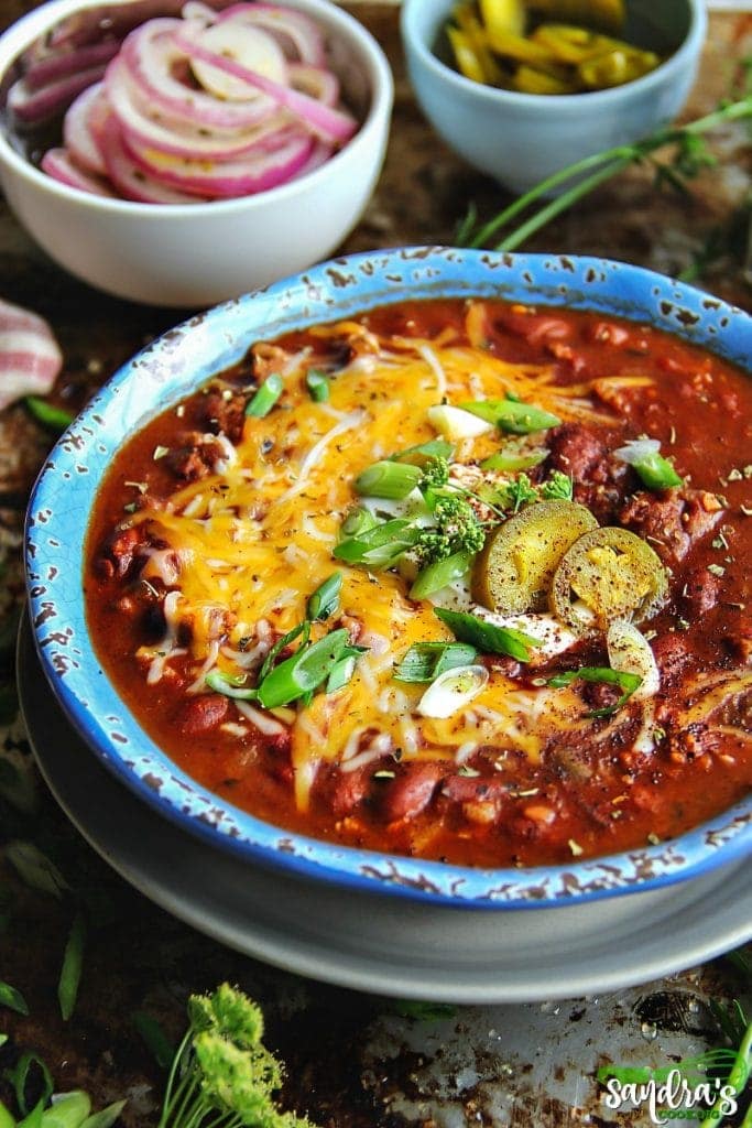 Turkey and Italian Sausage Chili Sandra's Easy Cooking Soup and Stews