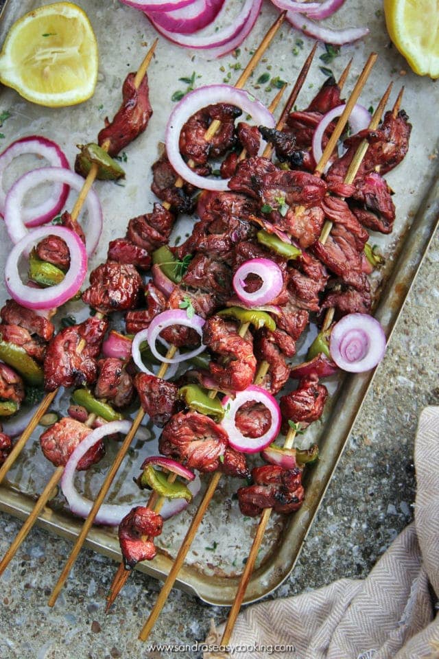 Asian Beef Skewers Recipe