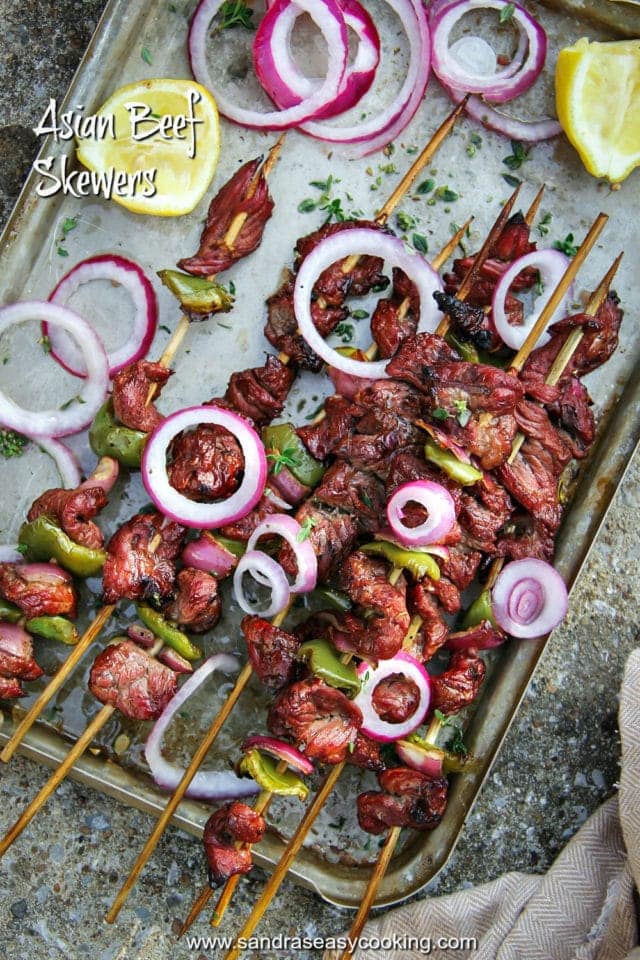 Asian Beef Skewers Recipe