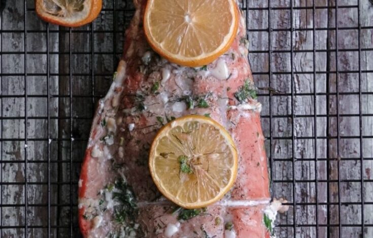 Lemon Herb Grilled Salmon