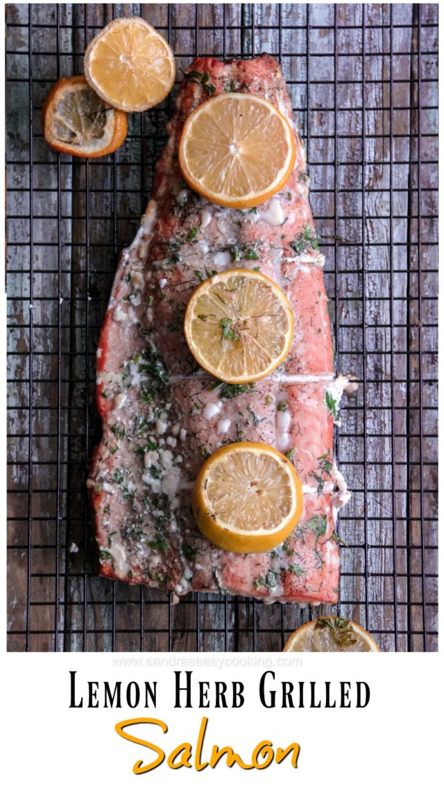 Lemon Herb Grilled Salmon Recipe