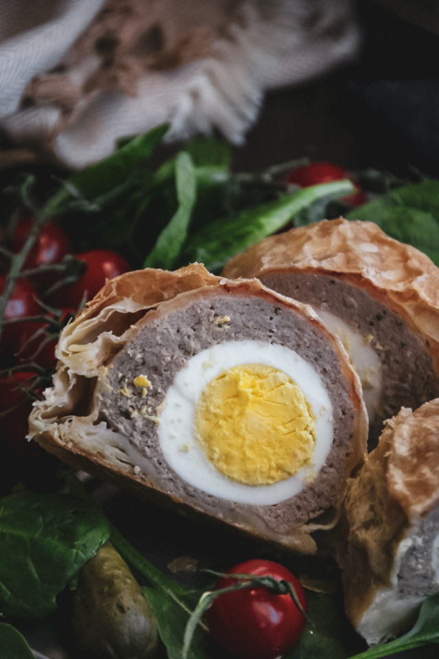 Scotch Egg Puff Pastry