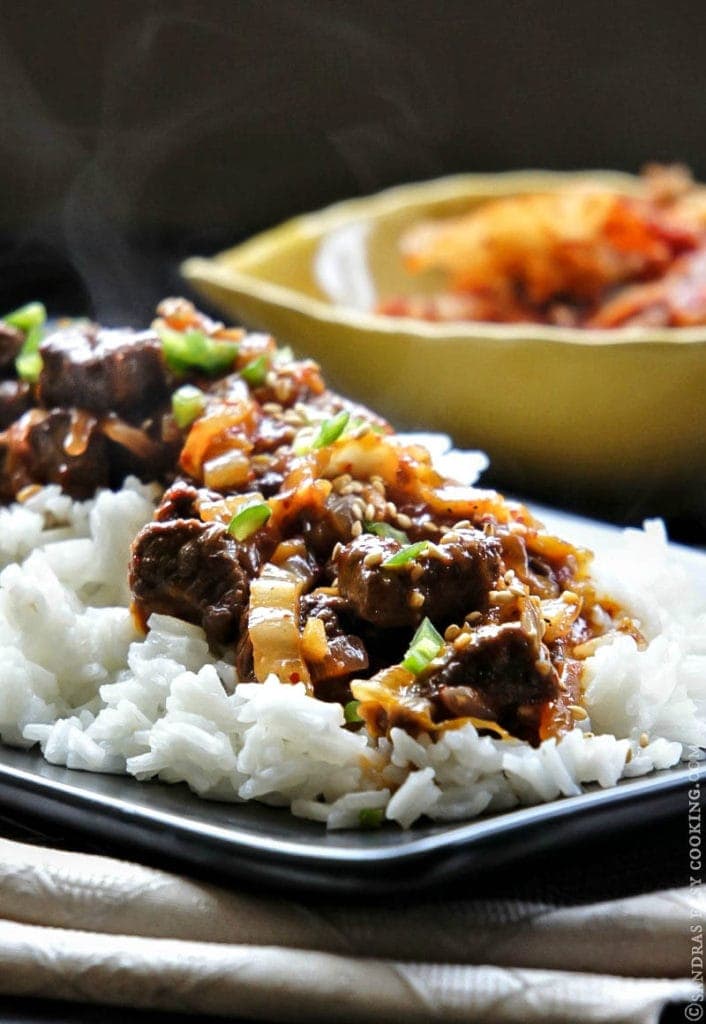 Slow Cooked Beef with Kimchi Sandra's Easy Cooking