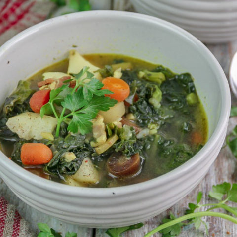 Bacon and Kale Soup