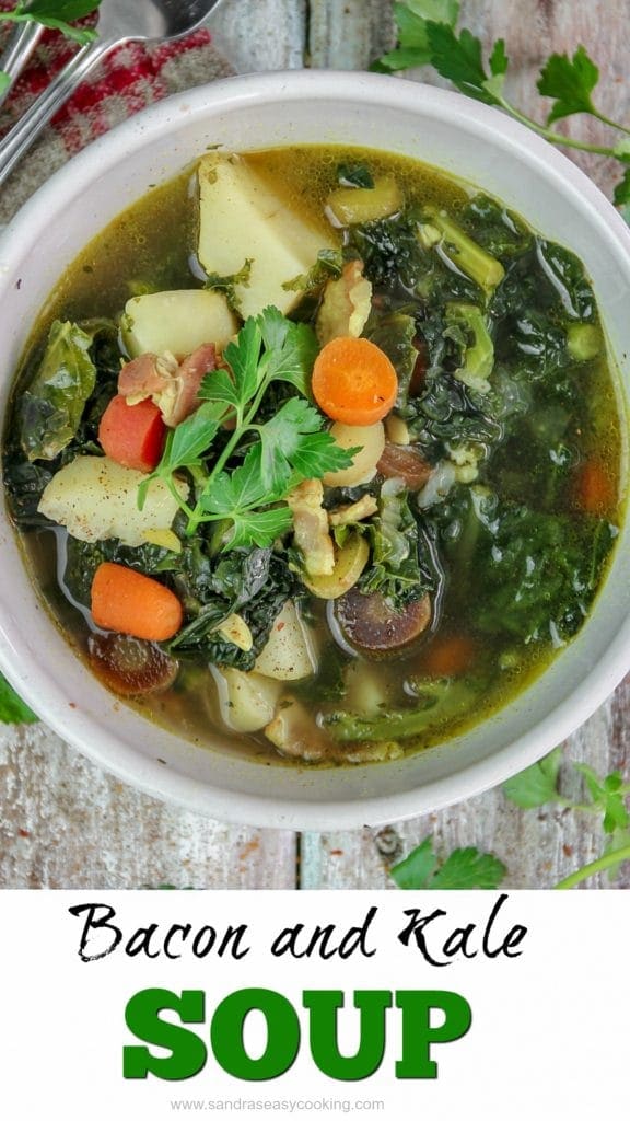 Bacon and Kale Soup Sandra's Easy Cooking