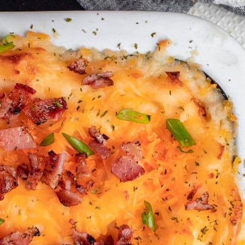 Loaded Mashed Potato Casserole
