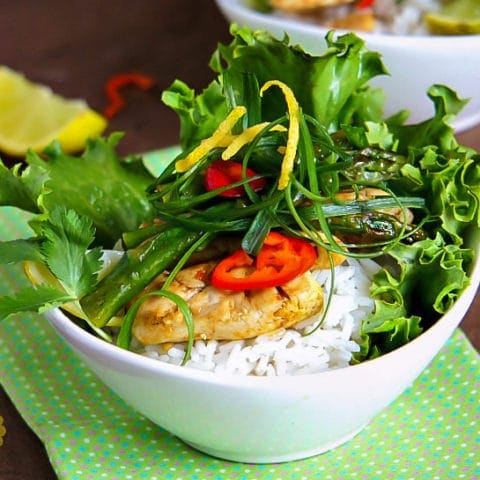 Thai Chicken and Asparagus