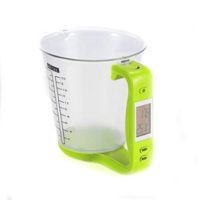 HUPLUE Measuring Cup Scale with LCD Dispaly Kitchen Jug Digital Food Liquid Measure Containers Tools