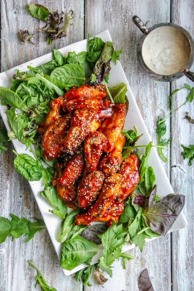 Spicy Baked BBQ Chicken Wings