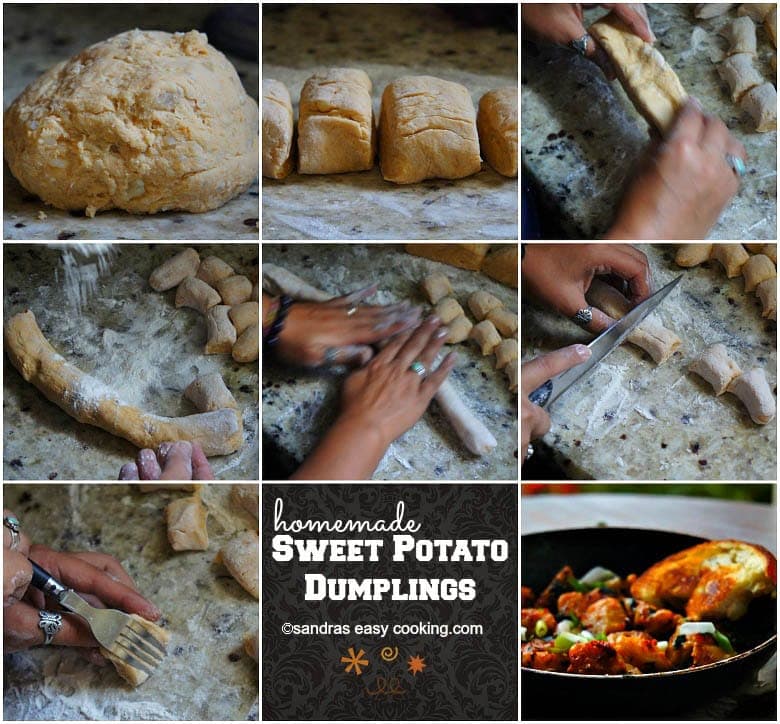 Sweet Potato Dumplings Sandra's Easy Cooking