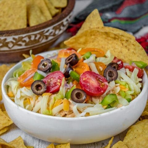 Taco Style Cream Cheese Dip