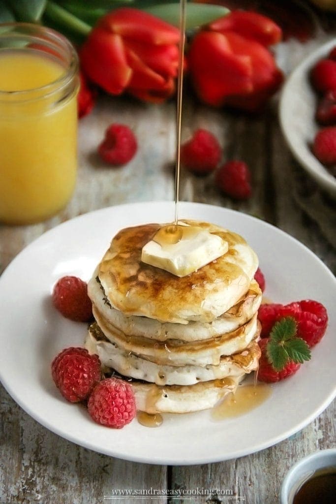 Classic Pancakes Sandra's Easy Cooking Breakfast and Brunch Recipes