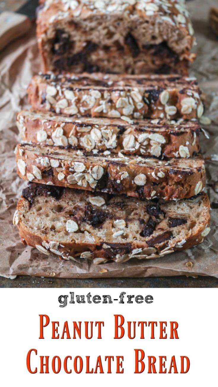 GlutenFree Peanut Butter Chocolate Bread Sandra's Easy Cooking