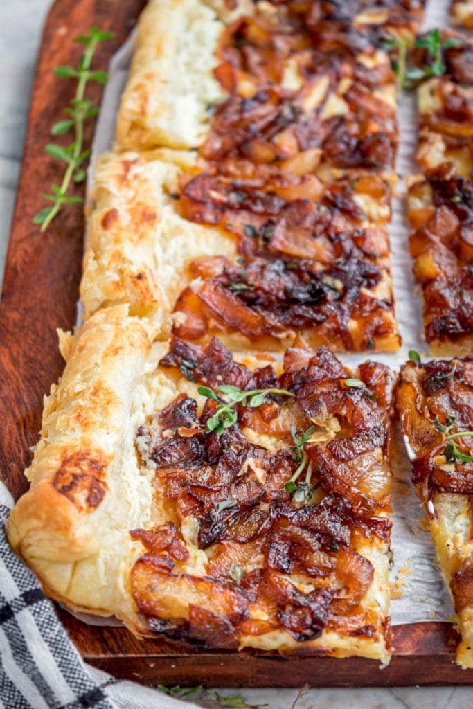 Caramelized Onion Tart Sandra's Easy Cooking