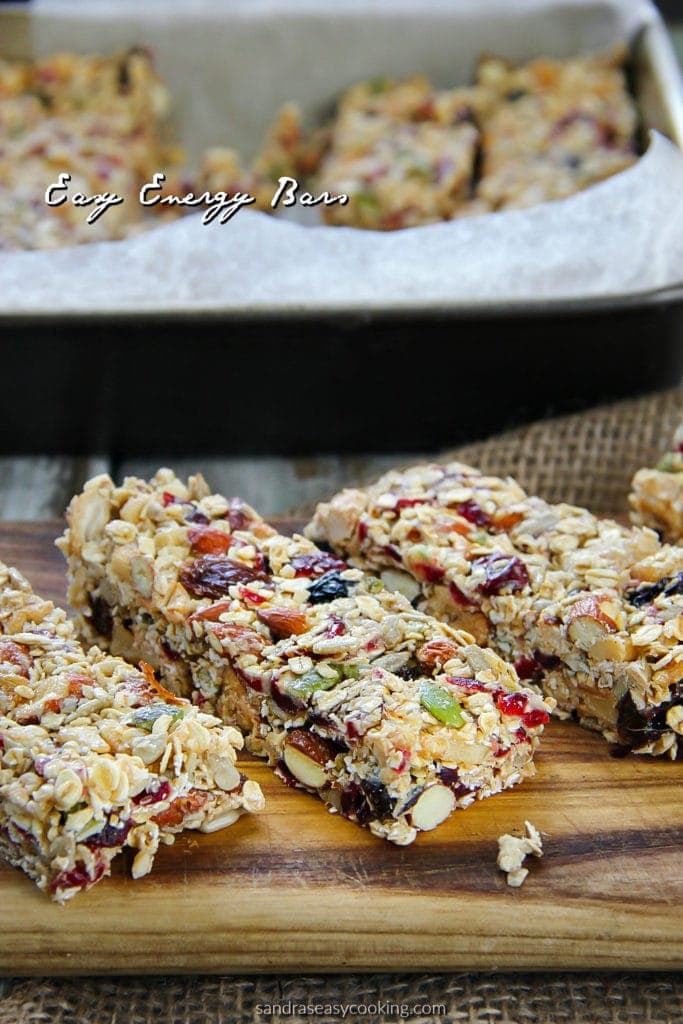 Easy Energy Bars Sandra's Easy Cooking