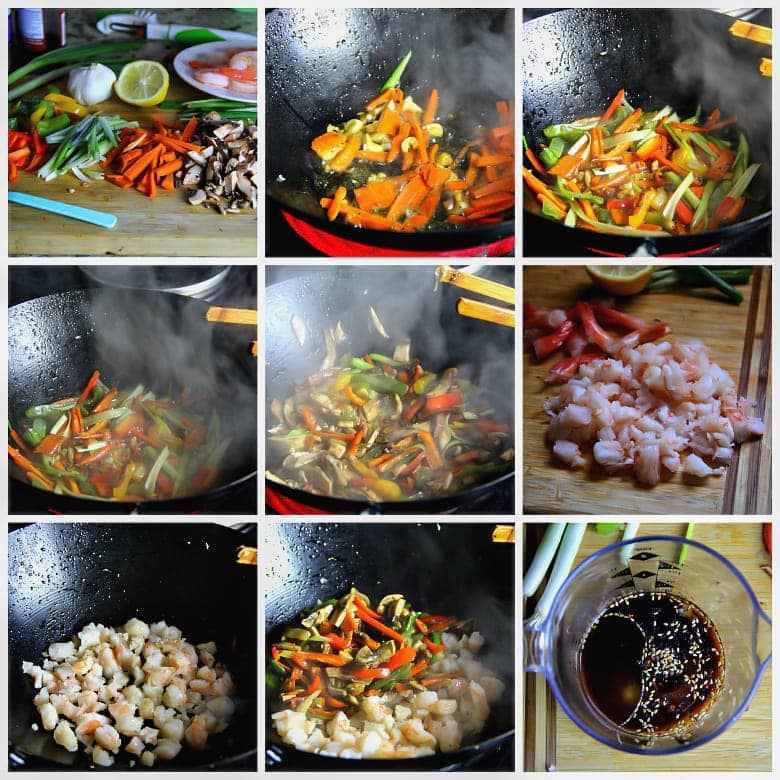 Cooking shrimp in the oven image