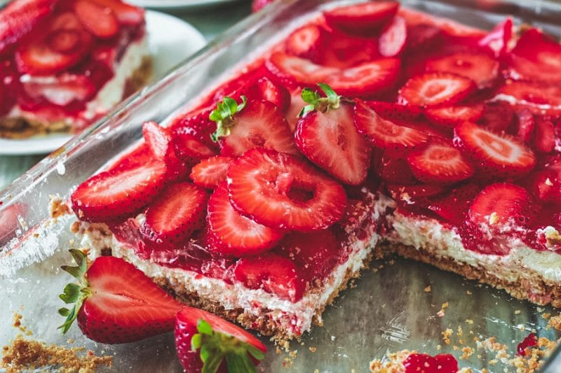 Strawberry Jello Summer Salad Sandra's Easy Cooking