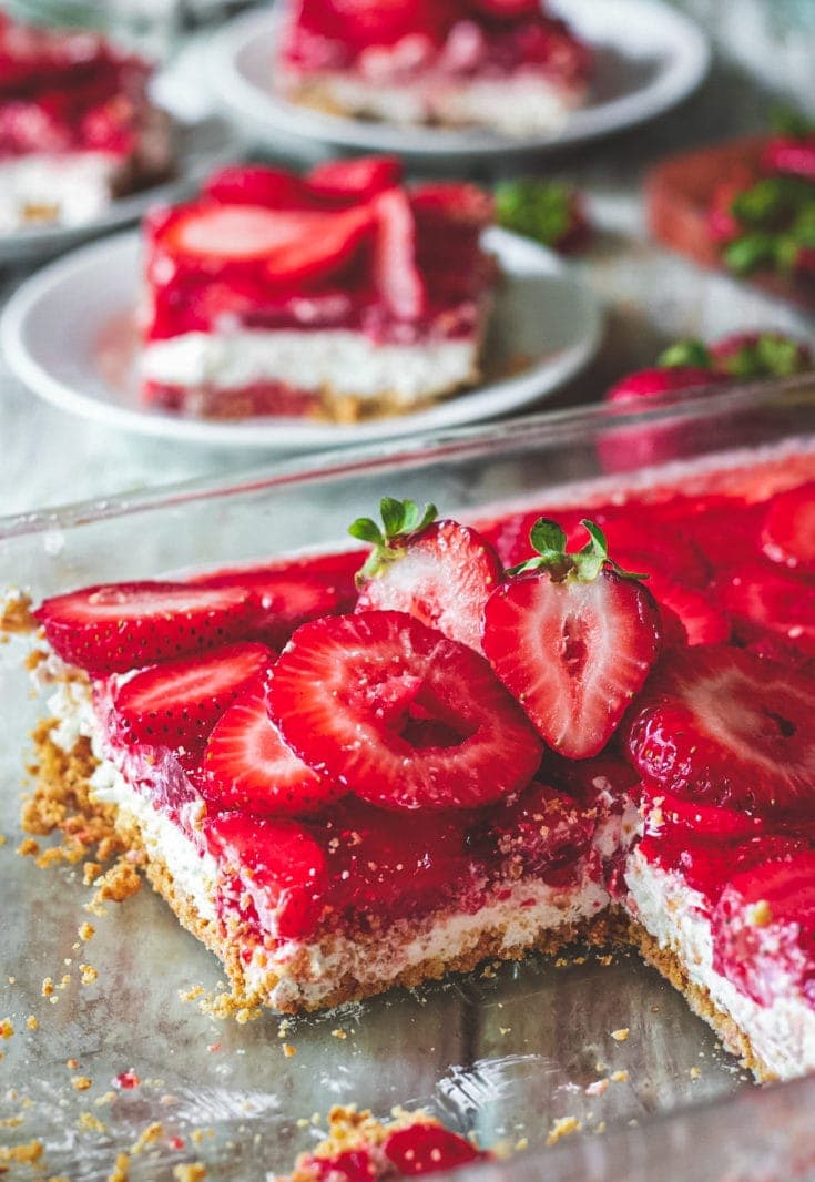 Strawberry Jello Summer Salad Sandra's Easy Cooking