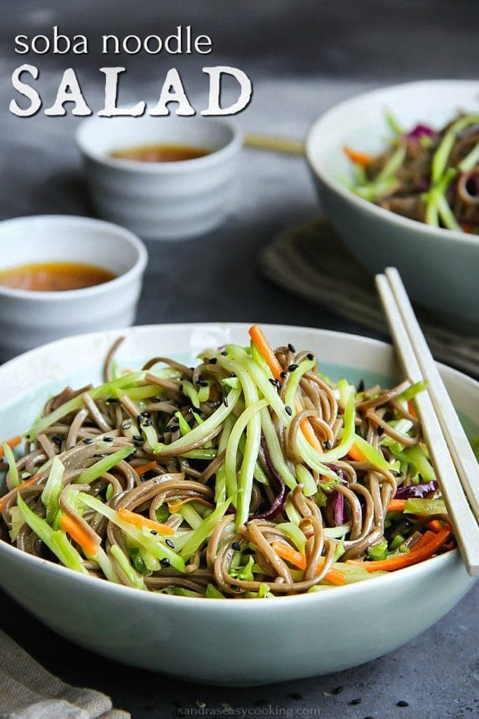 Soba Noodle Salad Sandra's Easy Cooking