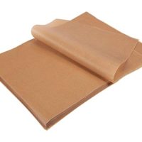Juvale Parchment Paper Sheets - 200-Count Precut Unbleached Parchment Paper for Baking, Half Sheet Pans, Non-Stick Baking Sheet Paper, Brown, 12 x 16 Inches