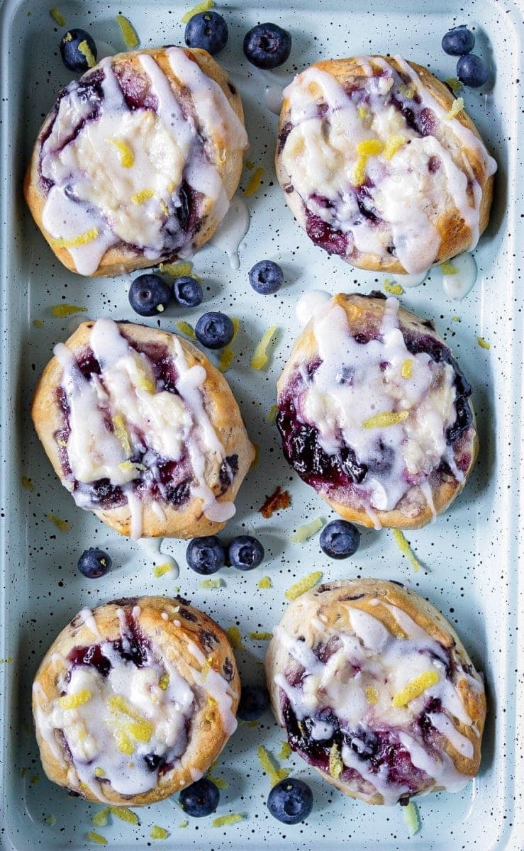 Blueberry Cream Cheese Biscuit Danish Sandra's Easy Cooking