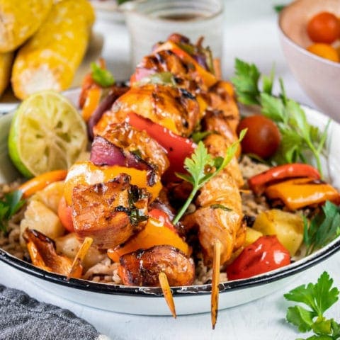 Chicken Fajita Skewers