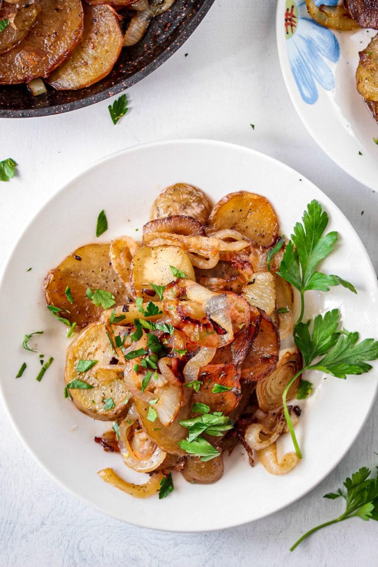 Easy Lyonnaise Potatoes Sandra's Easy Cooking