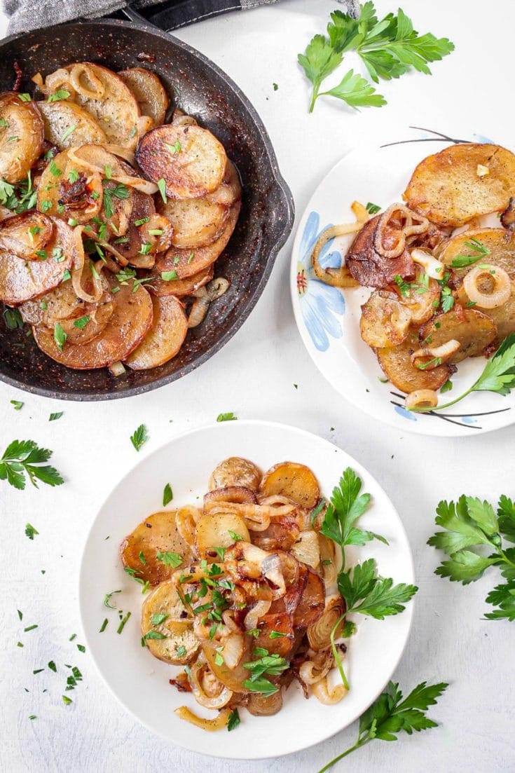 Easy Lyonnaise Potatoes Sandra's Easy Cooking