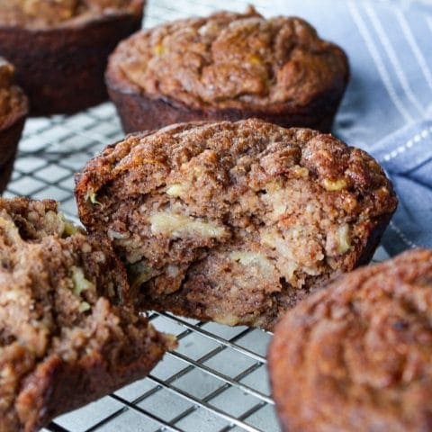 Gluten-Free Banana Cocoa Muffins