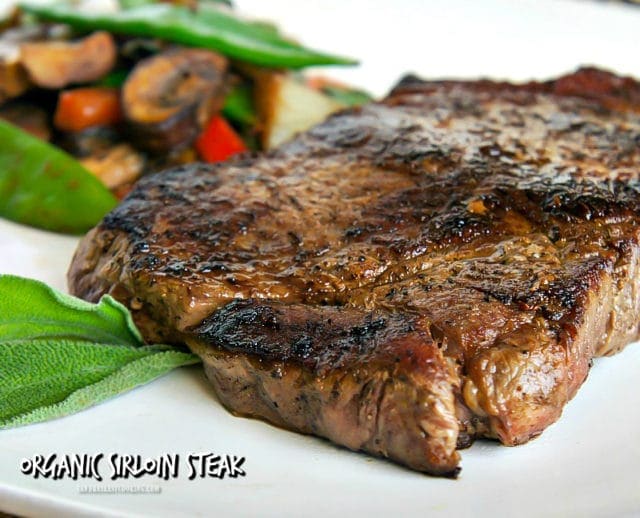 Organic Sirloin Steak Salad