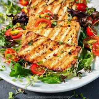 Skillet Grilled Tofu Salad