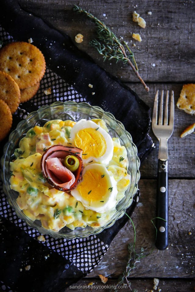 Tasty Russian Olivier Salad