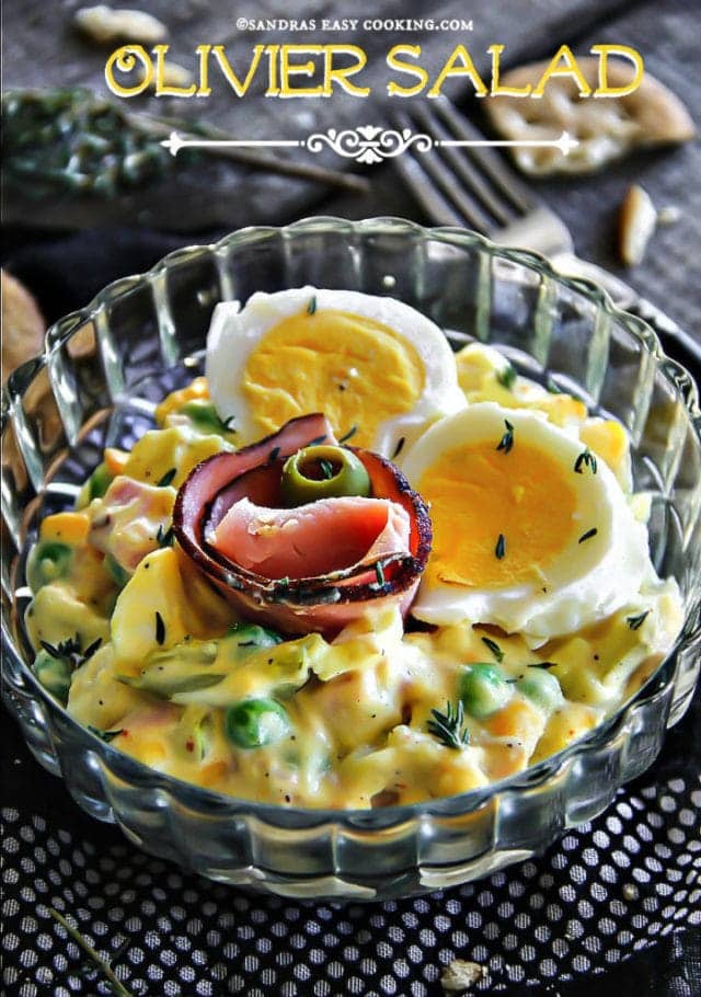 Tasty Russian Olivier Salad