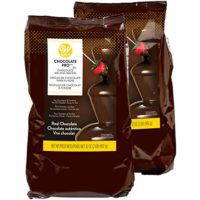 Wilton Chocolate Pro - Melting Chocolate Wafers for Chocolate Fountains or Fondue, Multipack of two 2 lb. bags, 4 lbs.