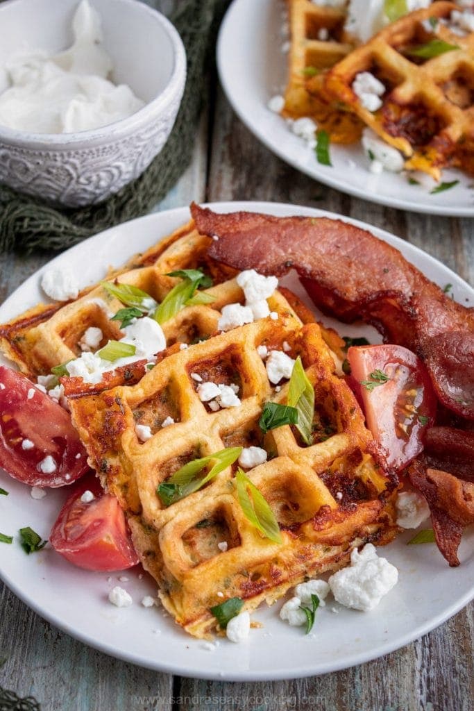 The BEST Chaffle Recipe! - Keto Waffle Bread • The Farmstead Chick