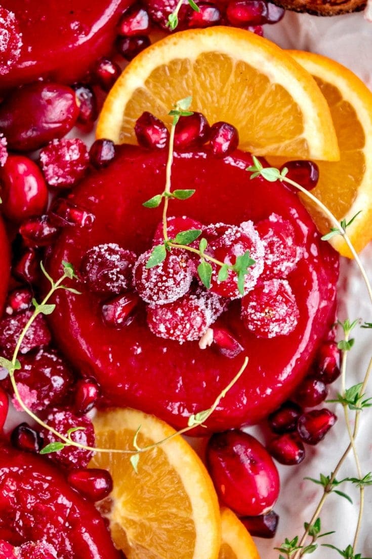 Jellied Cranberry Sauce Sandra's Easy Cooking Thanksgiving Recipes