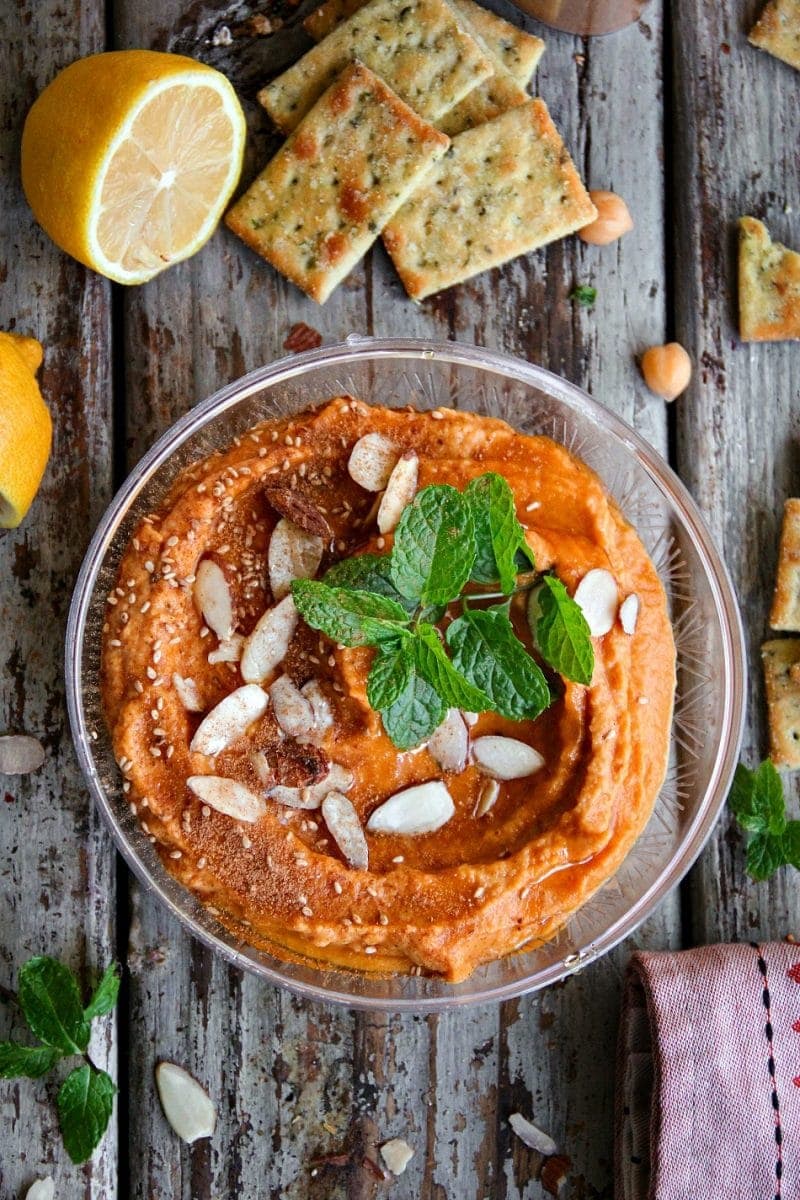 Pumpkin Pie Hummus Sandra's Easy Cooking Dip and Hummus Recipes