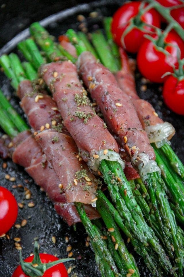 Asparagus Wrapped with Prosciutto