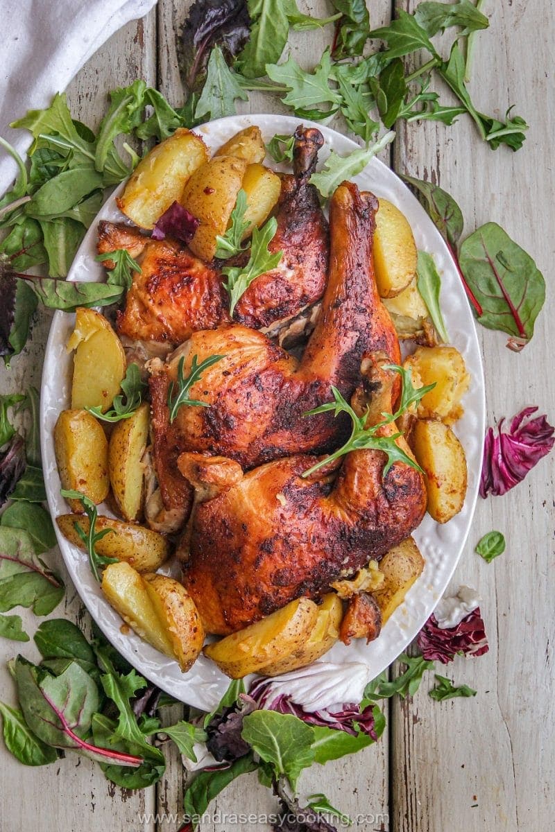 Cajun Chicken over Potatoes Sandra's Easy Cooking Dinner Recipes