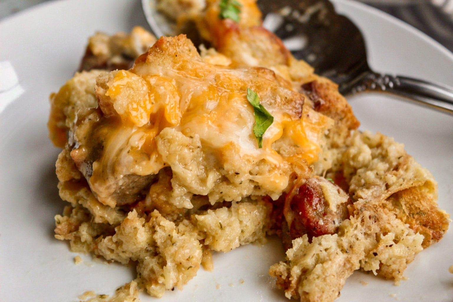 Herbed Stuffing Sausage Casserole Recipe Sandra's Easy Cooking