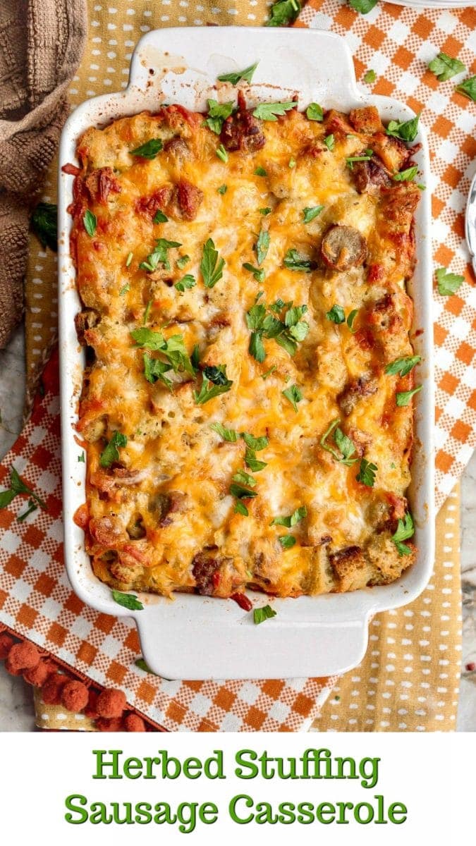 Herbed Stuffing Sausage Casserole Recipe Sandra's Easy Cooking