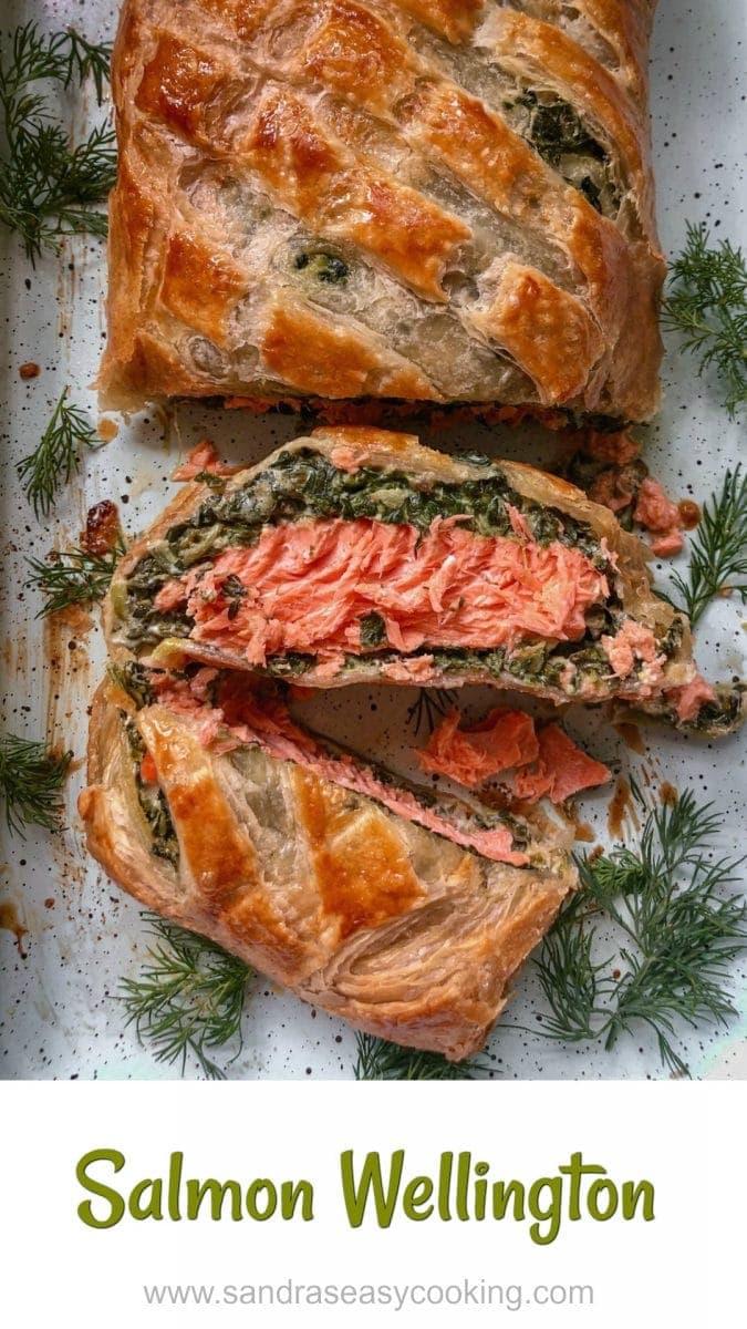 Salmon Wellington Sandra's Easy Cooking Seafood Recipes