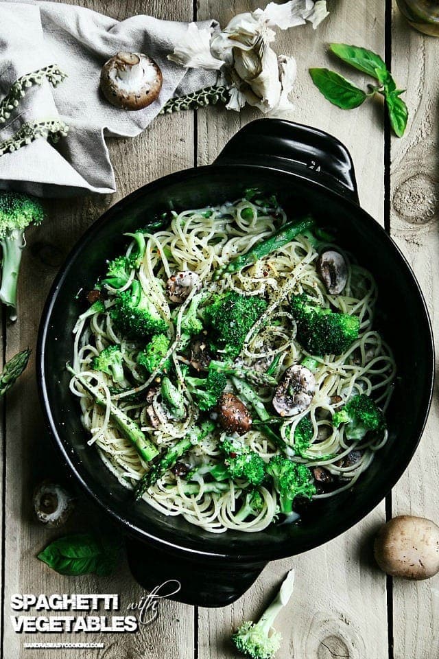 Skillet Spaghetti with Vegetables