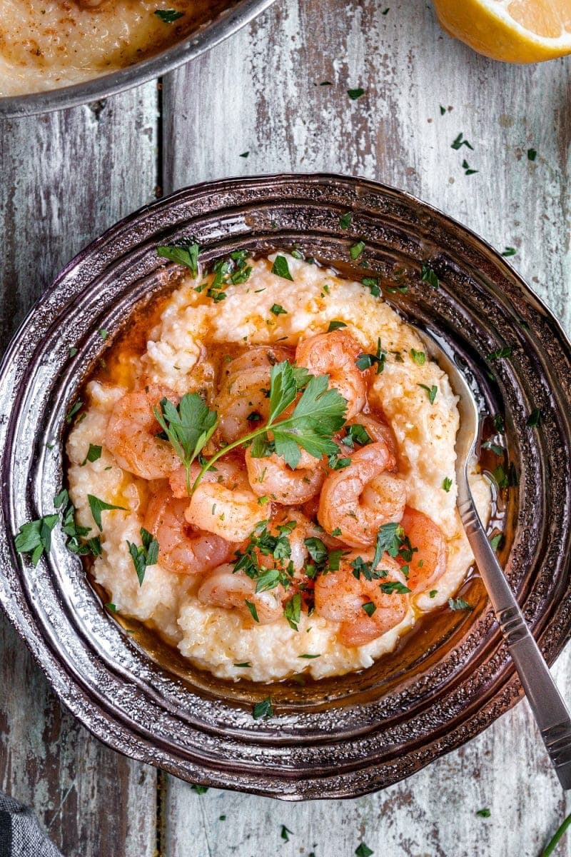 Easy Shrimp and Grits Sandra's Easy Cooking Dinner Recipes