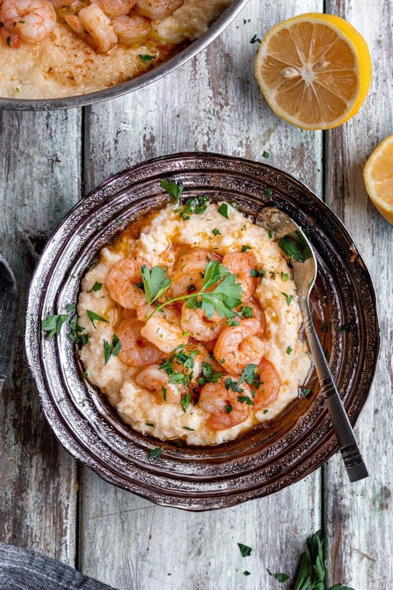 Easy Shrimp and Grits Sandra's Easy Cooking Dinner Recipes