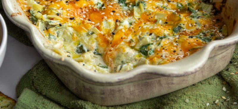 Baked Artichoke and Spinach Dip