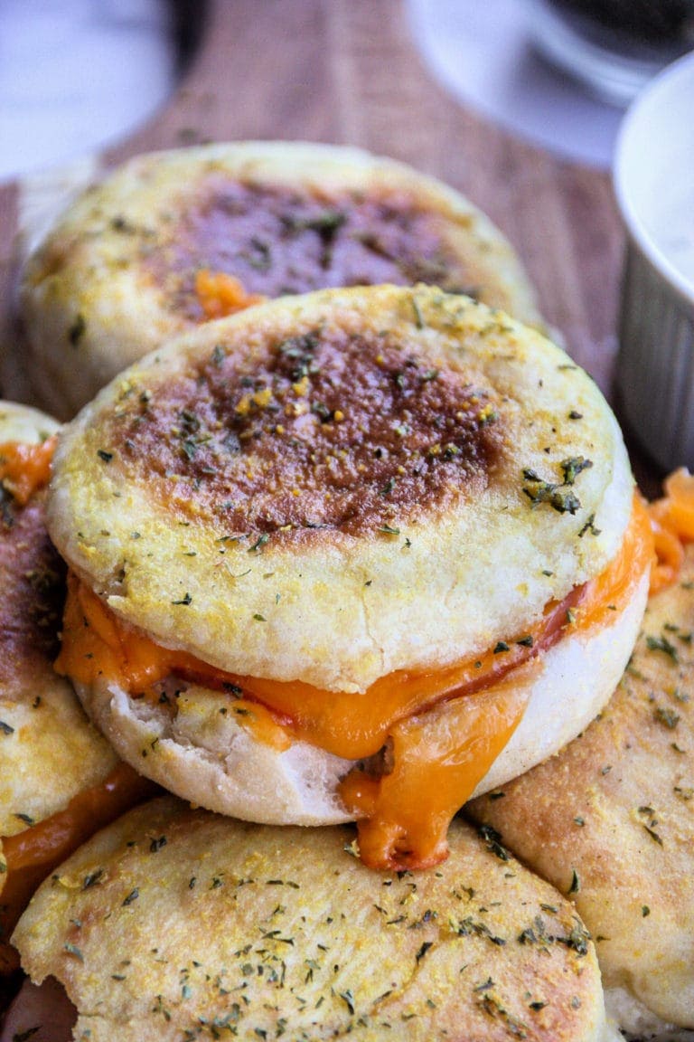 English Muffin Baked Sandwiches Sandra's Easy Cooking Sandwiches