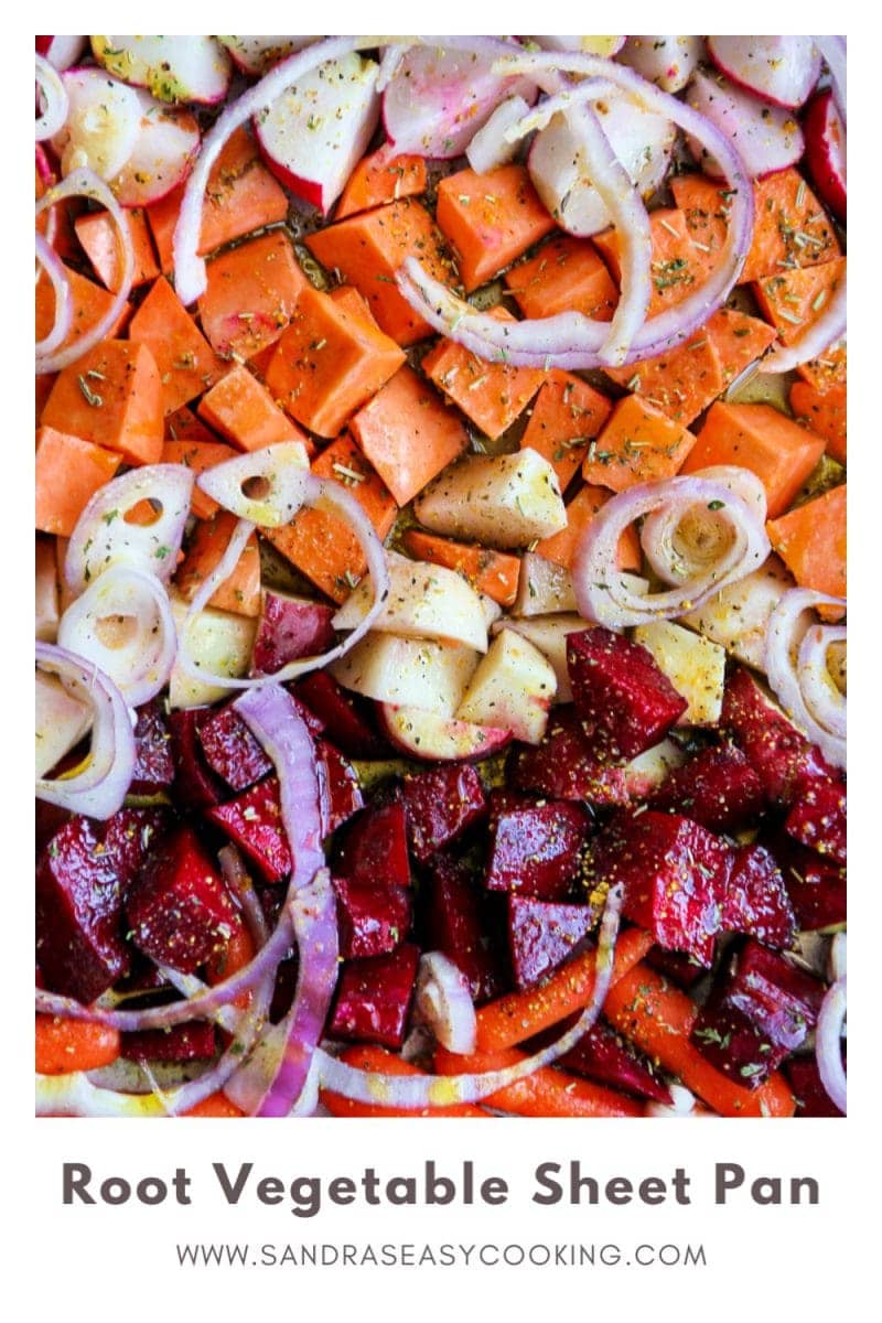 Root Vegetable Sheet Pan Sandra's Easy Cooking Meatless Meals