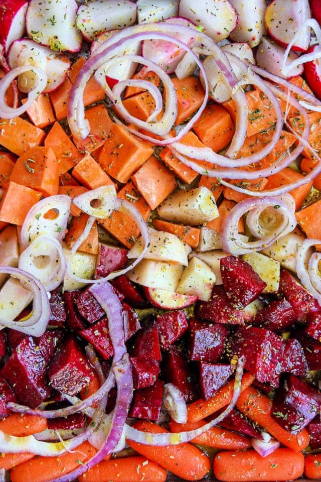 Root Vegetable Sheet Pan