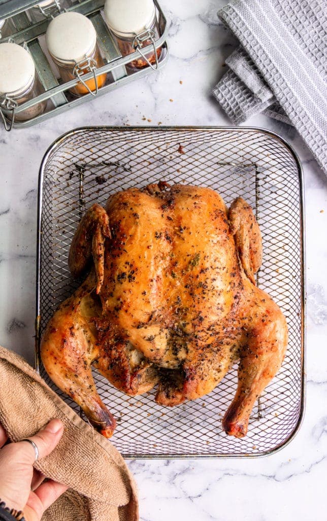 Air Fryer Whole Chicken Sandra's Easy Cooking Chicken recipes